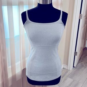 Gray Flexees shapewear tank top